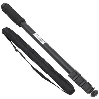 POPETPOP Extendable Aluminum Alloy Camera Monopod Lightweight and Stand for Camcorders and Compact Cameras for Vlogging and Photography