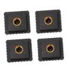 VILLCASE 4pcs Flash for Camera Hot Shoe Adapter Quick Release Bracket for Monitor Mount view 1