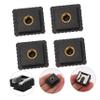 VILLCASE 4pcs Flash for Camera Hot Shoe Adapter Quick Release Bracket for Monitor Mount view 4