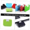 DIYEAH USB Port Expander Port USB Hub Multi Splitter Accessories Compact Design Random view 4
