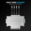 SABRENT Desk/Wall Flex-Mount for Mac mini (2024+)  Aluminum Scratch-Resistant Mount for Wall, Desk, or Surface  Enhanced Cable Management & Airflow  Mac mini Mounting Accessory (BK-MAC2) view 2