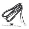 DIYEAH 10pcs Telephone Line Landline Cord High Fidelity No Crosstalk Connecting Wire for Phone Home Telephone Accessories view 2