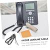 DIYEAH 10pcs Telephone Line Landline Cord High Fidelity No Crosstalk Connecting Wire for Phone Home Telephone Accessories view 4