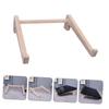 CIYODO Countertop Laptop Stand Wooden Riser for Desk Multi-Functional Notebook Holder Portable Tablet Support Reduces Neck Fatigue Fits Laptops view 4