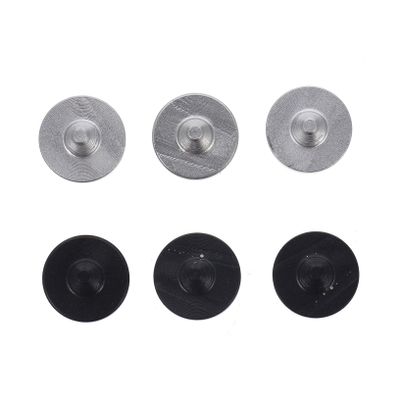 POPETPOP 6pcs Aluminum Alloy Shutter Release Button Camera Replacement for Enhanced Control Flat Concave Convex Stylish Design for Photographers