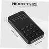 LALAFINA Portable Voice Changer Sound Card for Gaming Mini Device for Karaoke Live Streaming Video -Key Sound Effects and Noise Reduction view 2