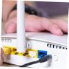 DIYEAH Dust Cap Replacement for Router Ethernet Hub Port Plug Pc Ethernet Cover Set view 2
