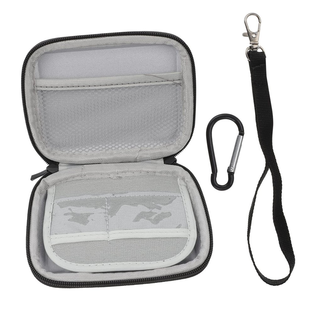 DIYEAH Shockproof Digital Accessory Storage Bag for Travel Portable Organizer for Earphones Chargers Cables Scratch-resistant Material Multi-section Design Compact and Easy to Carry