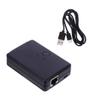 NUOBESTY Mini Ethernet Splitter Hub 2 Ports for Dual Connection Portable Auto Selector for Networking view 1