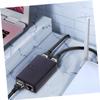 NUOBESTY Mini Ethernet Splitter Hub 2 Ports for Dual Connection Portable Auto Selector for Networking view 4