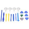 Disassembly Tools, Plastic Opening Prying Bar Triangular Spudger Electronics Repair Kit with Suction Cups for Mobile Phone Tablet Laptop Camera Watch Repair view 1