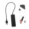 DIYEAH USB 2.0 Hub 4 Ports Splitter Adapter for Laptop and Desktop Ultra-Thin Plastic USB Hub for Multiple Devices Portable for Printers and Keyboards view 3
