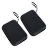 ARTIBETTER 2pcs EVA Zipper Storage Bag for Hard Drive Portable Electronics Organizer Pouch for USB Cables Earphones and Accessories Shockproof Tech Tool Case view 1