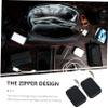 ARTIBETTER 2pcs EVA Zipper Storage Bag for Hard Drive Portable Electronics Organizer Pouch for USB Cables Earphones and Accessories Shockproof Tech Tool Case view 3
