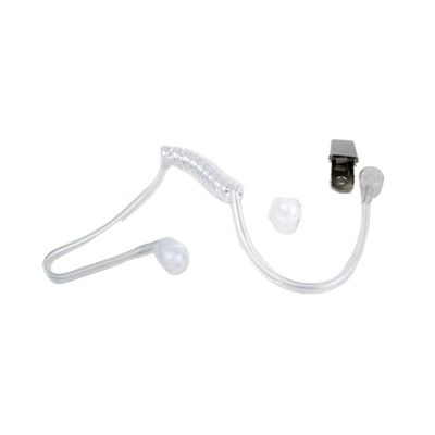 KTRCSA 10PCS Duty Covert Coiled Acoustic Air Tube Earmold Earbud Earphone,for Earpiece Headset