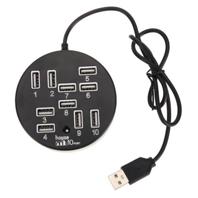 Artibetter Port USB Hub USB Expander for Laptop and Desktop Splitter Hot Swap Feature Compact and Portable Design