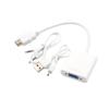 DIYEAH to Vga Adapter Full Video Audio Converter USB Charging Compatible Computer Laptop Tablet Easy to Use view 1