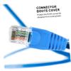 POPETPOP 100pcs Ethernet Connector Boot Covers Plastic Network Cable Caps for Dust Resistance and Extended Service Life view 4