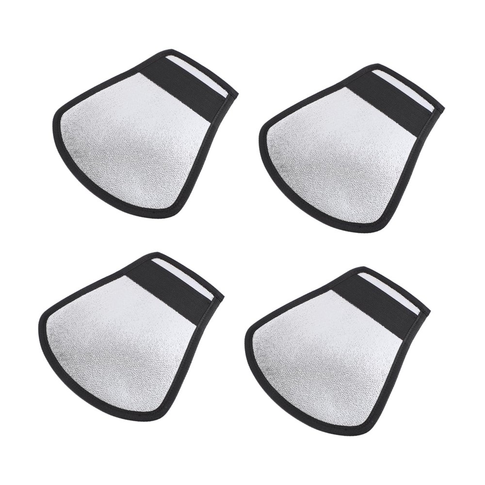 DIYEAH 4pcs Portable Camera Flash Diffuser Kit Reflector Diffuser for Photography Easy Setup Removal Soft Lighting
