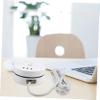 DIYEAH 2.8m Multi-Function Outlets USB Ports Portable Extension Socket for Travel Camping Use Retractable Cord Us Safe Charging view 3