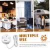 DIYEAH 2.8m Multi-Function Outlets USB Ports Portable Extension Socket for Travel Camping Use Retractable Cord Us Safe Charging view 4