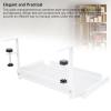 Lybunair Under Desk Clamp On Storage Shelf Basket, Multipurpose Cable Management Tray Holder for Wire Router, Power Strip, Home, Office view 4