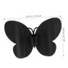 HOLIDYOYO 4pcs Butterfly Shape Cord Winder Set Kitchen Appliance Cord Organizer Stick-On Easy Cable Management view 3