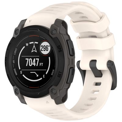Fit for Garmin instinct E 40mm 45mm Watch Bands Women Men, Adjustable Sport Soft Silicone Replacement Bands Straps Wristbands Fit for Garmin instinctE Smartwatch (Apricot, instinct E 40mm)