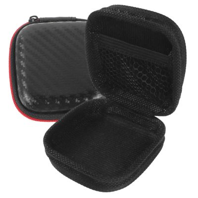 DIYEAH 2pcs Electronic Organizer Bag Portable Earphone Storage Case Compact Zipper Design for Travel Lightweight Electronic Accessory Pouch for Cords USB and Flash Drives