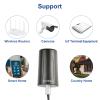 Boobrie 2x2 MIMO Omnidirectional Antenna 5G/4G LTE 700-3800MHz & 2.4Ghz WiFi Antenna High Gain Waterproof Outdoor WiFi Antennas with 2x6.56ft SMA Cables for IoT/Router/Networking/Tracking Equipment view 4
