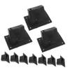 POPETPOP 10pcs Recessed Speaker Cabinet Handles Heavy Duty Pulls for Audio Equipment Stage and Event Use Stylish Design Resistant to Damage view 1