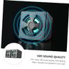 NUOBESTY 2pcs Gaming Speaker Mini Wired Speaker RGB Led Computer Laptop Loudspeaker Surround Sound Volume Control view 2