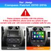 Car Radio Stereo for Jeep Compass Patriot 2010-2016, Android 13, 10.1" IPS Touch Screen Upgrade Dash Kit with CarPlay & Android Auto, GPS Navigation DSP SWC 5G WiFi Camera 8CORE 8+256GB view 2