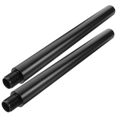 BESPORTBLE 2pcs Speaker Mount Pole Extension for Subwoofer Accessory Metal Tube Reverse Tooth Design for Enhanced Grip and for Speaker Types