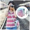 DIYEAH 1pc Vintage Pu Camera Case for Instant Camera Mini Lightweight Scratch Protective Pouch Compact Storage view 4