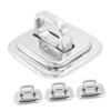 ARTIBETTER 4pcs Security Anchor Base for Laptops Desk Mount Anchor Computer Lock Fixed Plate Lock view 1