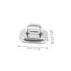 ARTIBETTER 4pcs Security Anchor Base for Laptops Desk Mount Anchor Computer Lock Fixed Plate Lock view 2