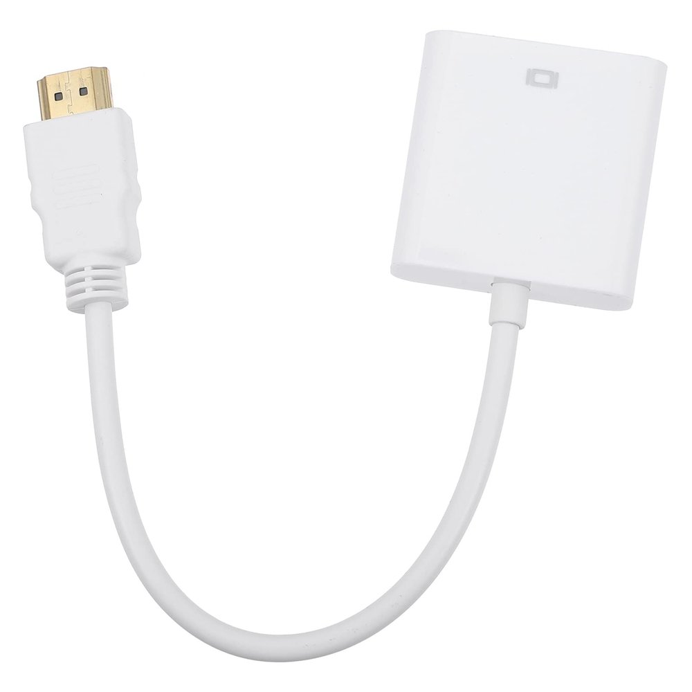 DOITOOL to Adapter Video Converter for Projectors Monitors Portable Multi-Function Adapter Digital Analog Chip Non-Audio Output Shell