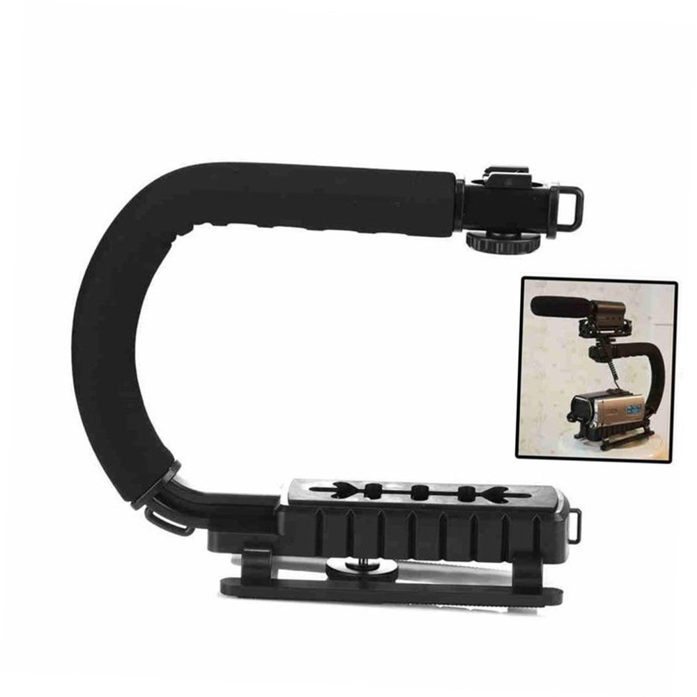 Angoily Portable Camera Stabilizer Hand Grip Gimbal -Type U-Type Stabilizer for Travel