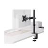 Arm Monitor, Single Monitor Mount for 1332" Screens up to 17.6 lbs, Adjustable Monitor Mount Arm Full Motion with C-Clamp & Grommet Base, Max VESA 100x100mm Monitor Arm Stand Adjustable view 1