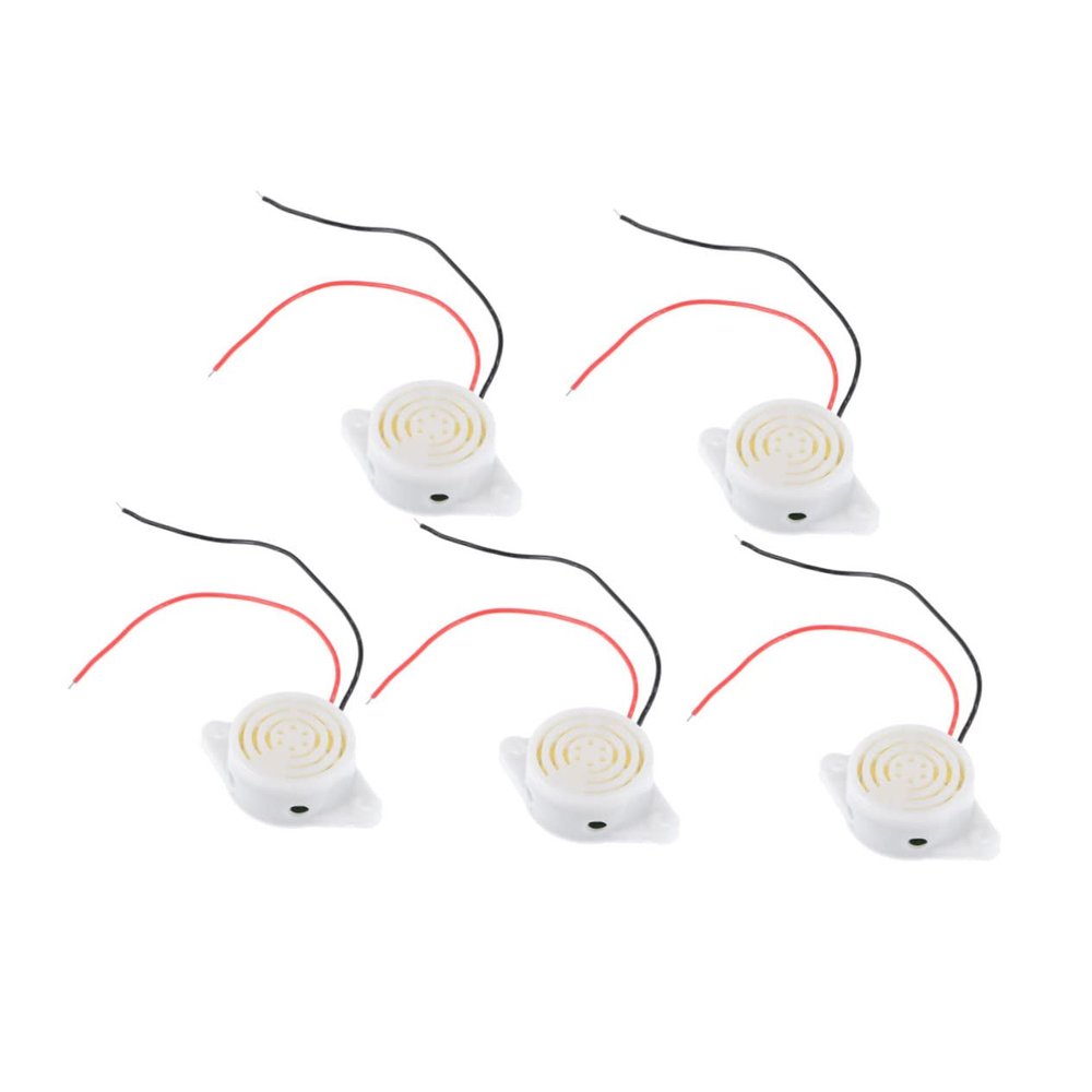 Ciieeo 5pcs Alarm Dc Small Enclosed Low Voltage Low Power Consumption Industrial Use