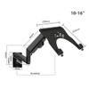 Arm Monitor, Wall Mount Monitor Arm with Laptop Tray, Aluminum Gas Spring Full Motion Laptop Mount Arm Fits Max 32 inch, 19.8 lbs Screens/ 10-17" Laptop Monitor Arm Stand Adjustable(White) view 2