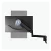 Arm Monitor, Wall Mount Monitor Arm with Laptop Tray, Aluminum Gas Spring Full Motion Laptop Mount Arm Fits Max 32 inch, 19.8 lbs Screens/ 10-17" Laptop Monitor Arm Stand Adjustable(White) view 3
