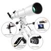 102mm Large Astronomical for Professionals, Children's Ultra-Clear Space RefractorSky Monocular Adults Kids Monoscope Xmas Gift White,E view 3
