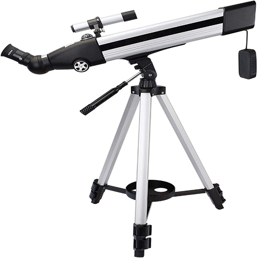 ,60mm Aperture 500mm Mount Astronomical Refracting,HD Low Light Night Vision,Portable with Tripod, and Finders Scope