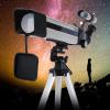 ,60mm Aperture 500mm Mount Astronomical Refracting,HD Low Light Night Vision,Portable with Tripod, and Finders Scope view 2