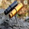 10X50 Big Eyepiece Monocular s, All Metal Stretch Optical Pirate Mirror, Waterproof Small Lightweight s, for Outdoor and Nautical,Schwarz view 3