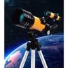 , 70mm Aperture Astronomical Refractor with an Adjustable Tripod Astronomical with Smartphone Adapter Great Gift for Kids Beginners to Explore Moon and Planets view 2