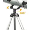 , 114mm Aperture Astronomical Refractor with Adjustable Height Tripod Reflector for Kids Adults Beginners Great Astronomy Gift to Explore Moon and Planets view 3