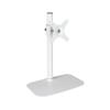 Arm Monitor, Single Monitor Stand Fits Most 14"-32" Screens, Free Standing Steel Monitor Mount Adjustable Monitor Desk Stand Hold up to 18.7lbs, VESA Mount 75/100mm Monitor Arm Stand Adjustable(White) view 1